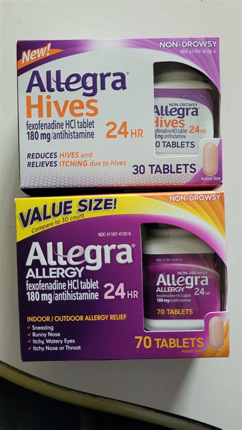 Allegra For Hives What S The Difference R Urticaria