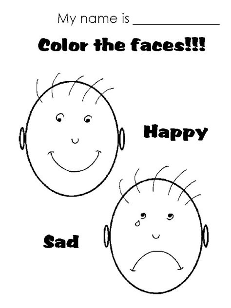 happy sad face coloring page google search bible coloring pages