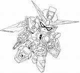 Gundam Coloring Pages Sd sketch template