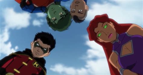 idle hands justice league vs teen titans movie preview
