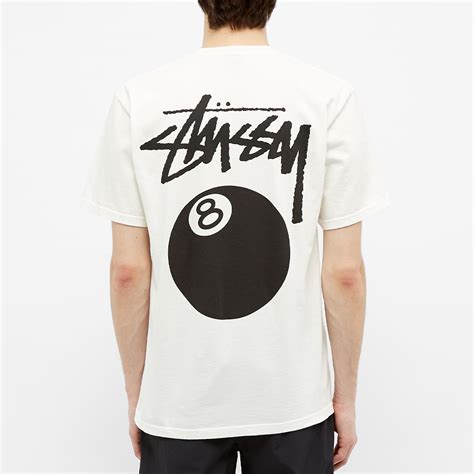 stussy  ball pigment dyed tee natural  es