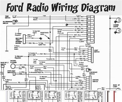 ford ranger wiring harness diagram uploadise