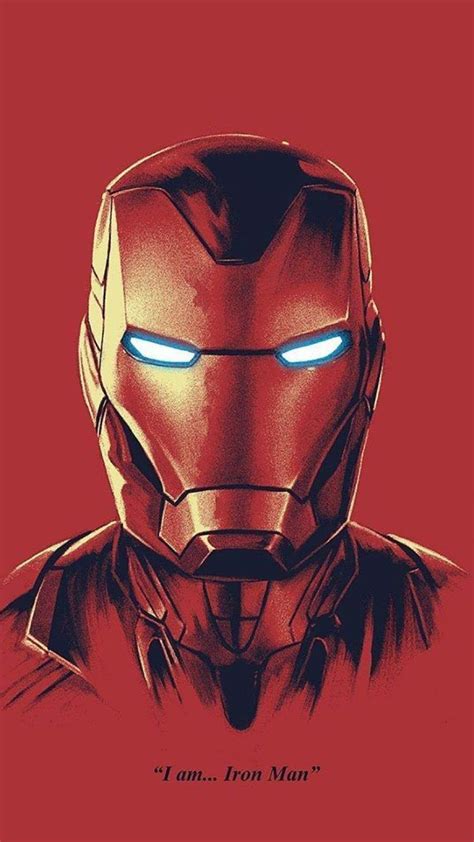 I Am Iron Man Mark 85 Armor Iphone Wallpaper Marvel Comic Universe
