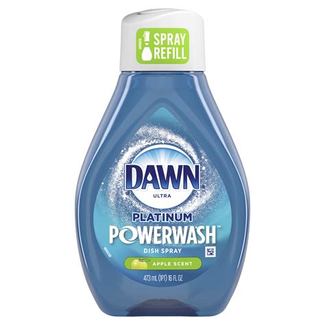 dawn platinum powerwash dish spray dish soap apple scent refill  fl oz walmartcom