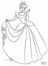Cinderella sketch template