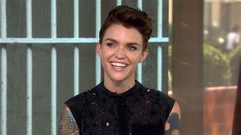 Orange Is The New Black S Ruby Rose Visits Today Show