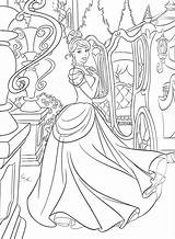 Disney Coloring Cinderella Pages Princess La Printable Color Sheets Colouring Dibujos Para Coloriage Adult Mandalas Book Visit Colorear Les Seleccionar sketch template