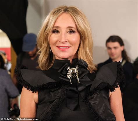 sonja morgan oozes sex appeal at her fashion show with rhony cast after transphobic comments