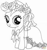 Pony Little Coloring Pages Scootaloo Printable Baby Princess Color Sweetie Belle Celestia Colouring Print Sheets Lil Mlp Kids Book Ausmalbilder sketch template