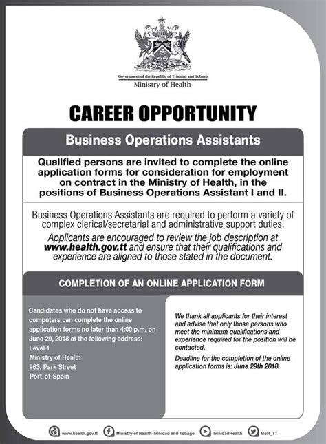 job opportunities health careers  application form job opportunities