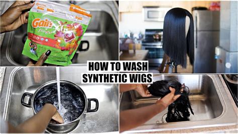 properly wash maintain synthetic wigs synthetic wigs wigs