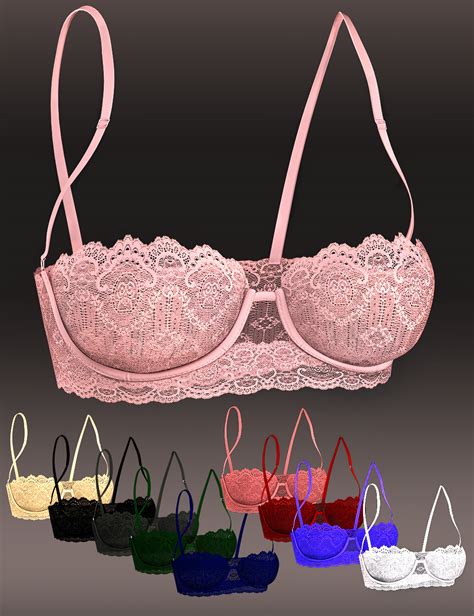 x fashion oh la la lingerie set bra for genesis 8 and 8 1 female daz 3d