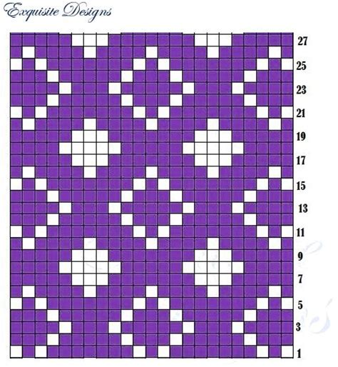 purple  white pattern  squares
