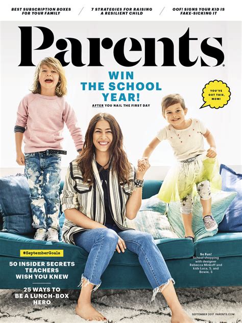 parents magazine debuts redesign  september  issue