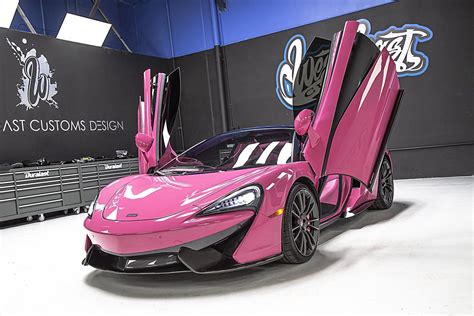 pink mclaren pink car dream cars hot pink cars
