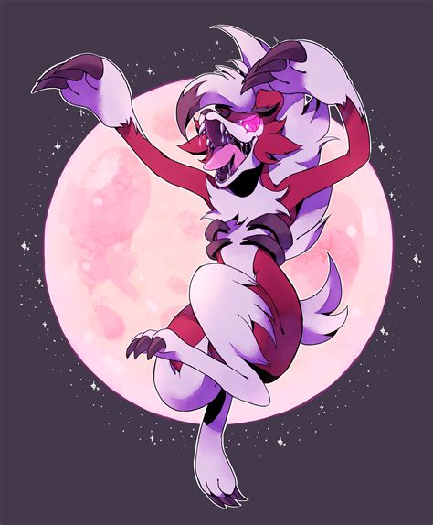 lycanroc midnight form wallpapers wallpaper cave