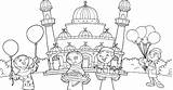 Eid Coloring Pages Kids sketch template