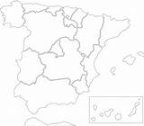 Map Spain Getdrawings Drawing sketch template