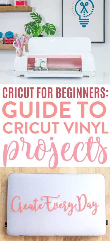 cricut  beginners guide  cricut vinyl projects makers gonna learn