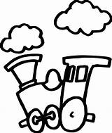 Train Cloud Coloring Conductor Pages Wecoloringpage Getcolorings sketch template