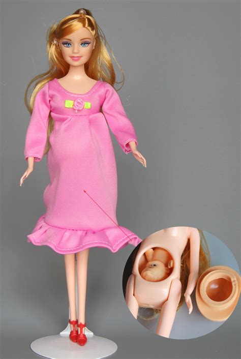 Buy Pregnant Doll With Pink Dress Shoes Mom Doll