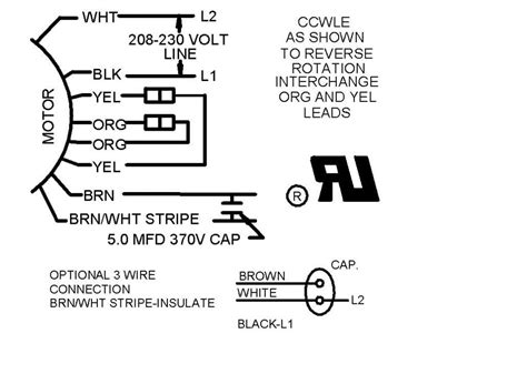 wiring diagram  ac condenser fan motor wiring diagram  schematics
