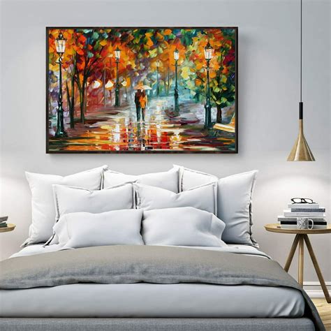 wall floating framed canvas wall art  living room bedroom scenery canvas prints  home