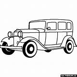 Ford Model Clipart Coloring Cars 1932 Clip Drawing Car Coupe 1920s Pages Rod Hot B18 V8 Thecolor Clipground Clipartmag Online sketch template