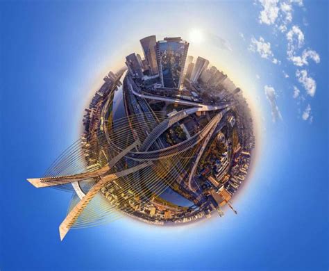 world city panoramas transformed   degree globes  pictures world cities panorama