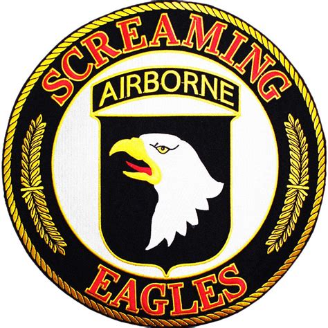 U S Army 101st Airborne Screaming Eagles Patch 10