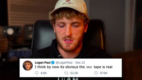 logan paul admits sex tape is real actual footage youtube