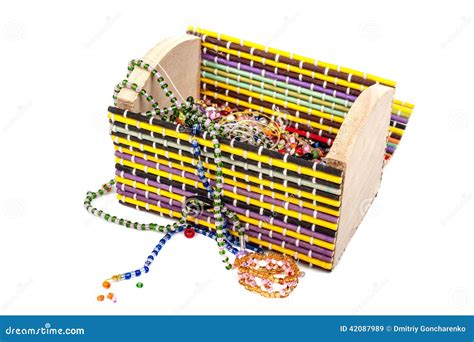 box  beads  beads stock image image  jewel riches