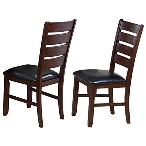 crown mark  dining chair brown contemporary dining chairs side chairs dining dining chairs