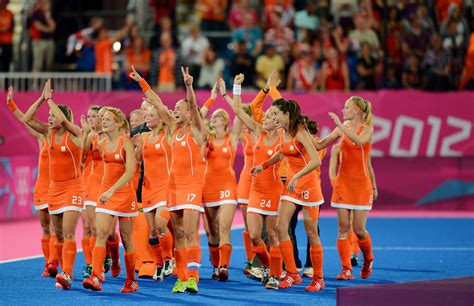 gold for dutch women s field hockey