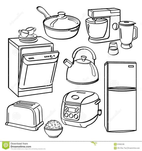 kitchen tools coloring pages coloring pages  coloring pages