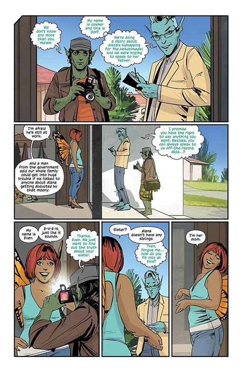Preview Saga 14 By Brian K Vaughan And Fiona Staples
