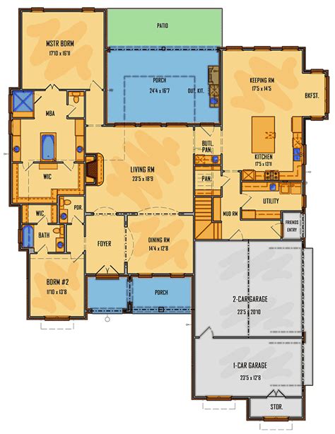story house plans   floor master floor roma