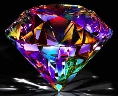 pin  kiki johnson  rainbow colors precious jewels gemstones diamond
