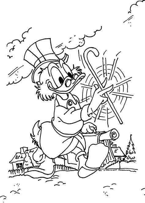 scrooge coloring pages  kids printable  coloring pages