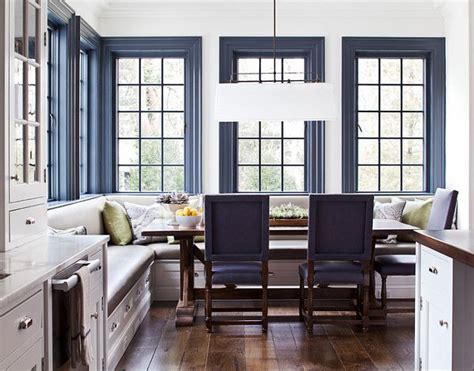 navy banquette google search house design transitional interior