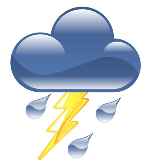 thunderstorm icon clipart