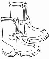 Boots Coloring Rain Getcolorings Printable sketch template