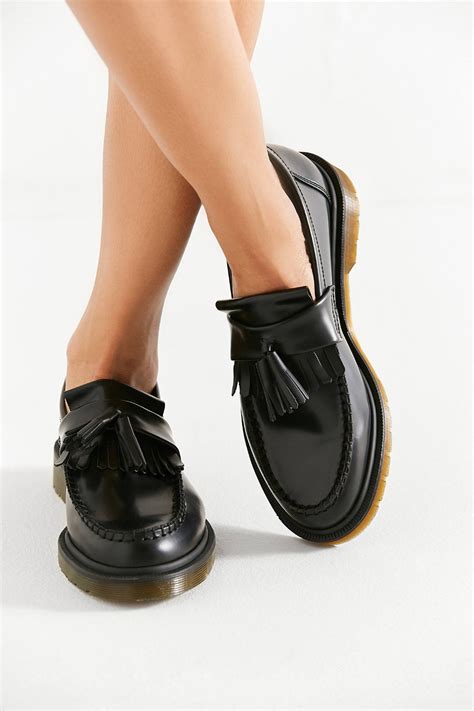 dr martens adrian tassel loafer urban outfitters loafers  women  martens loafers