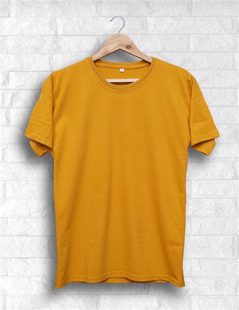 mustard yellow plain  shirt ynt store