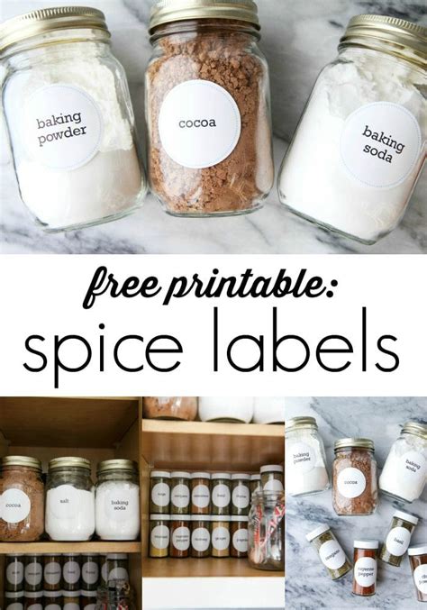 printable spice labels momadvice