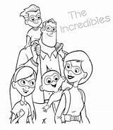 Incredibles Coloring Pages Movie Edna Printable Kids Template Sheets Sheet Mode sketch template