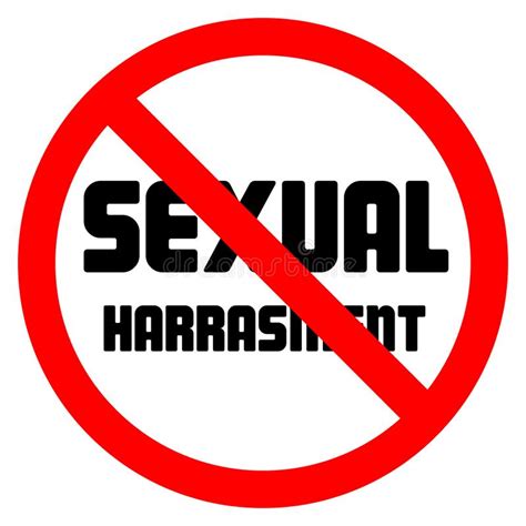 Stop Sexual Harassment Stock Vector Illustration Of Sexual 113849234