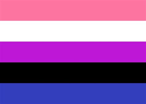 genderfluid pride flag poster by janice m displate