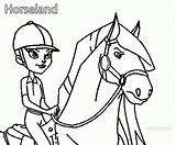 Coloring Horseland Pages Alma Comments sketch template