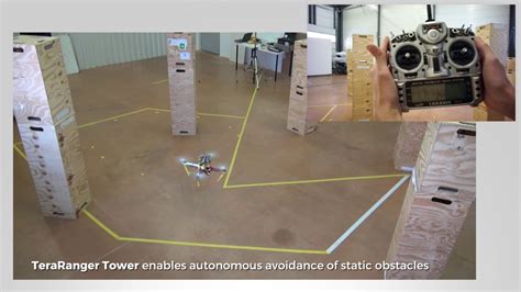 drone obstacle avoidance indoor flight youtube